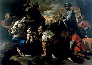 Archivo:Juan Dò Adoración de los Magos col Intesa Sanpaolo Nápoles