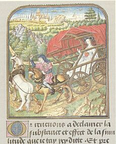 Archivo:Kobelwagen, Jean Le Tavernier, nach 1455