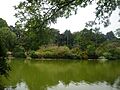 Lac du parc Montsouris à Paris