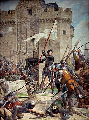 Archivo:Lenepveu, Jeanne d'Arc au siège d'Orléans