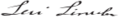 Levi Lincoln Signature