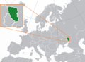 Location of Lugansk People's Republic
