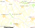 Map commune FR insee code 85247
