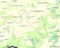Map commune FR insee code 89019