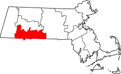 Map of Massachusetts highlighting Hampden County.svg