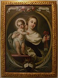 Archivo:Mare de Déu del Carme, Antonio Ponz, Museu de Belles Arts de València