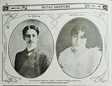 Archivo:Matrimonio de Eduardo Santos con Lorenza Villegas