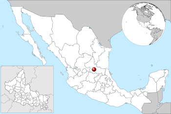 Archivo:Mexico location of San Luis Potosi