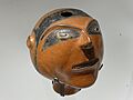 Museo del Limarí, en la ciudad de Ovalle, recipiente ceremonial en forma de cabeza, imperio inca, Chile