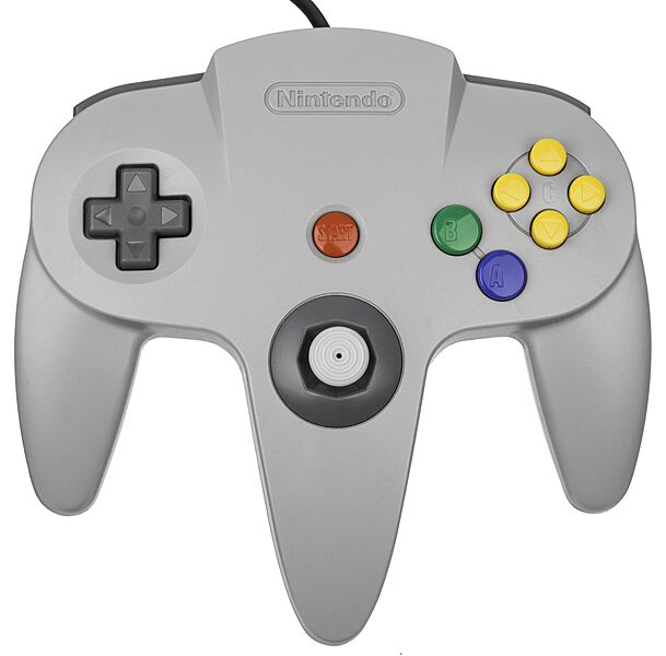 Nintendo-64-Controller-Gray-Flat