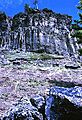 Obsidian cliff