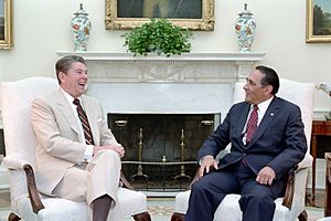 Archivo:President Ronald Reagan and José Napoleón Duarte