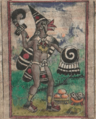 Quetzalcóatl, en el folio 251v