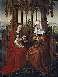 Archivo:Santa Ana, el Niño Jesús y la Virgen (Benson)