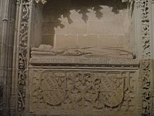 Sepulcro de Diego de Guevara, arcediano de Campos (Catedral de Palencia).JPG