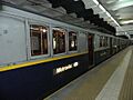 Subte linea A en Plaza de Mayo