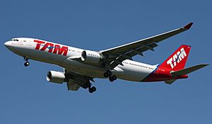 Archivo:Tam Airbus A330-223 PT-MVP