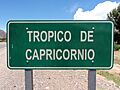 Trópico de Capricornio II