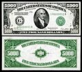 US-$5000-FRN-1928-Fr-2220g