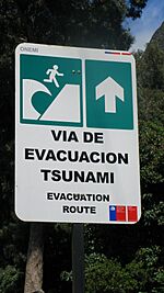 Archivo:Voie d'évacuation en cas de tsunami