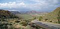 20081029 Rodalquilar Panorama view North East from mountain pass close to Mirador de la Amatista Version 3