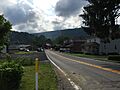2016-06-25 09 12 12 View east along Maryland State Route 831 (Kreighbaum Road) at Maryland State Route 35 (Ellerslie Road) in Corriganville, Allegany County, Maryland
