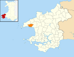 2024 Wales Pembrokeshire Community Solva map.svg