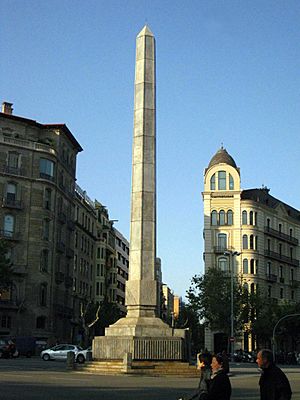 Archivo:37 Obelisc, Diagonal - pg. de Gràcia