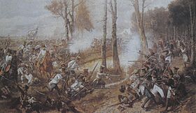 Archivo:A 19. magyar gyalogezred rohama a lipcsei csataban (1813)