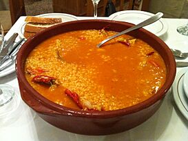 Arroz con Bogavante (Caldoso).JPG
