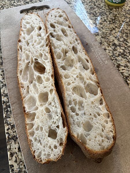 Baguette interior
