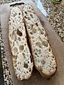 Baguette interior