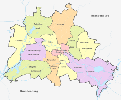 Los 12 distritos de Berlín