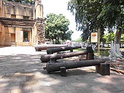 Cañones que formaron parte de la artilleria patriota.jpg