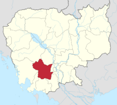 Cambodia Kampong Speu Province locator map.svg