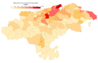 Cantabria Poblacion 2018