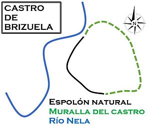 Archivo:Castro de Brizuela - Estructuras