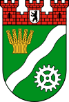 Escudo de armas de Marzahn-Hellersdorf.