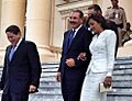 Danilo Medina y Candida Montilla