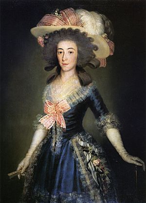 Archivo:Duchess Countess of Benavente by Goya