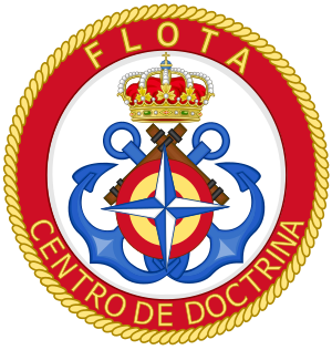 Archivo:Emblem of the Spanish Navy Fleet Doctrine Centre