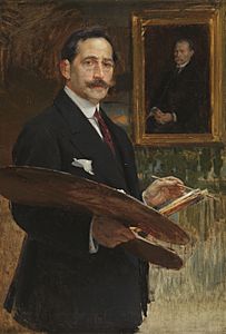 Enrique Simonet - Autorretrato - 1910