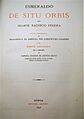 Esmeraldo de situ orbis, 1892