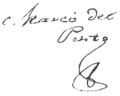 Firma de Marcó del Pont