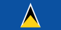 Flag of Saint Lucia (1979–2002)