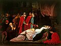 Frederic Leighton - The Reconciliation of the Montagues and the Capulets over the Dead Bodies of Romeo and Juliet