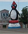 Giant penguin, Cut Bank, MT