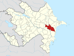 Hajigabul District in Azerbaijan.svg