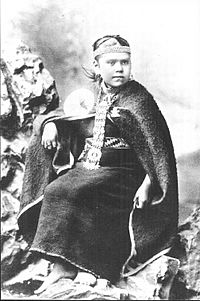 Archivo:Hija del Cacique Quilprán, en 1868