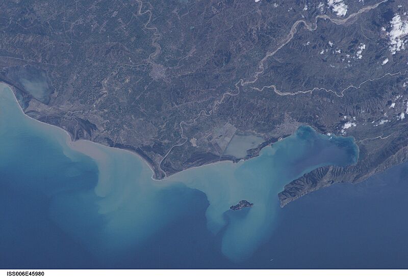 ISS006-E-45980 - View of Albania
